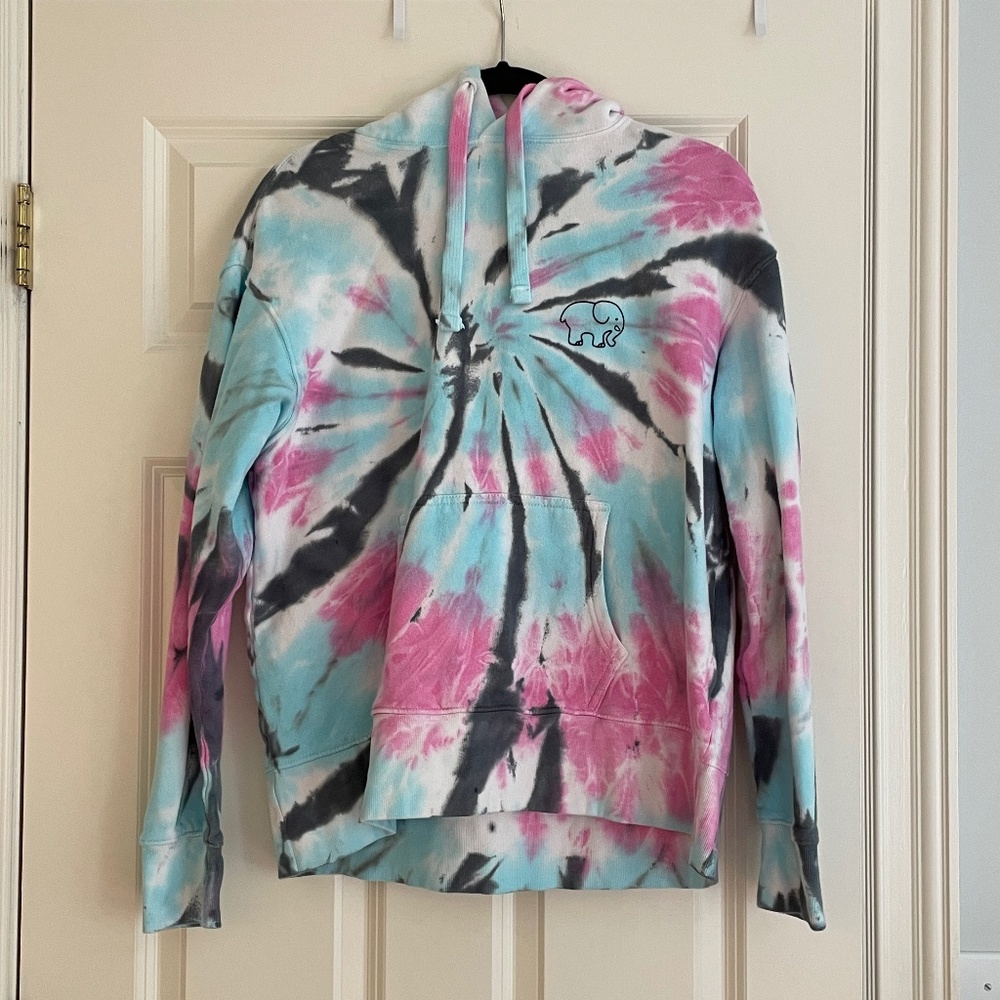 Ivory Ella Swirl Tie Dye Sweatshirt